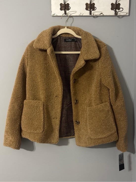 Ralph Lauren Jackets & Blazers - Ralph Lauren Camel Teddy Coat Tag - Lauren Collection